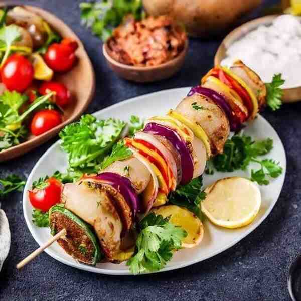 Картофельный кебаб